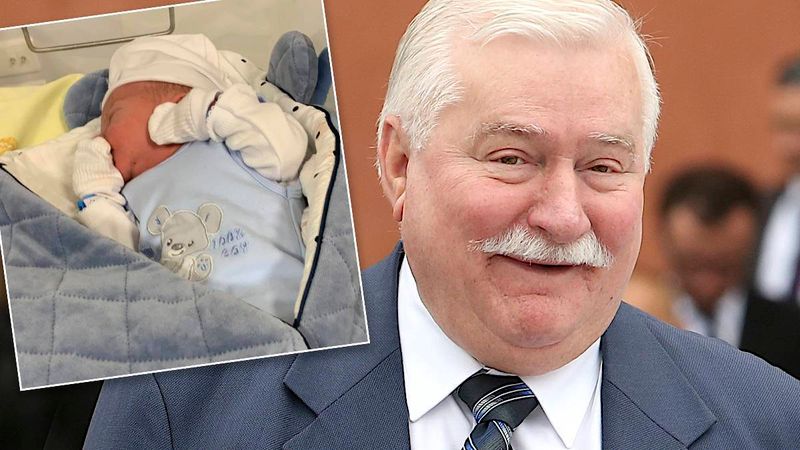 Lech Wałęsa został ojcem. Rodzina byłego prezydenta ma wielki powód do radości