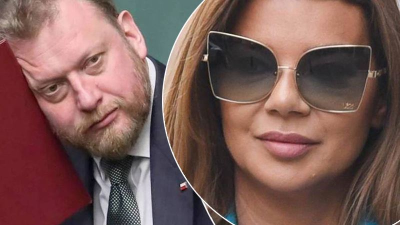 Łukasz Szumowski i Edyta Górniak