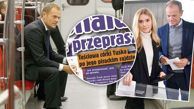 Teściowa Kasi Tusk w tabloidzie