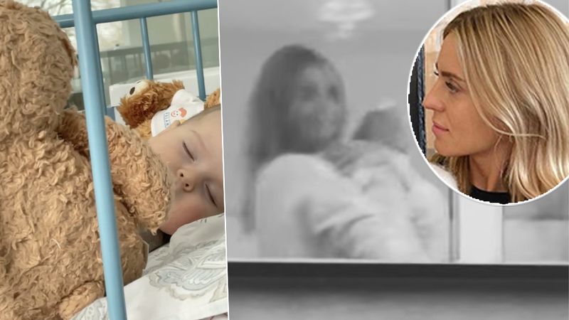 Kasia Tusk z córką w szpitalu