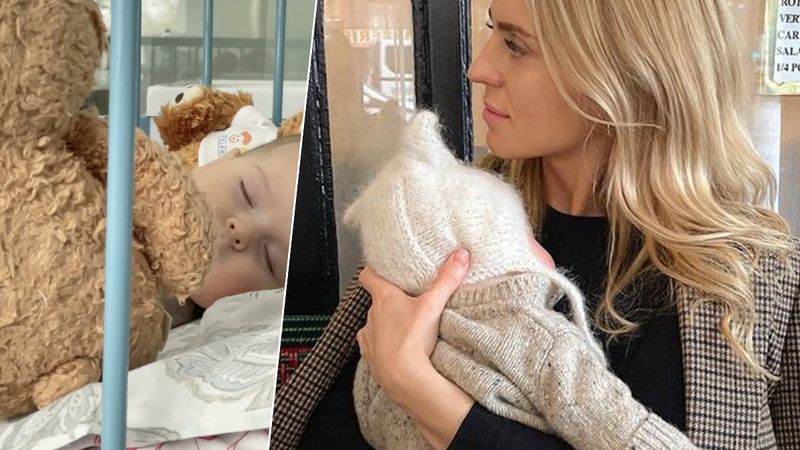 Kasia Tusk z córką w szpitalu