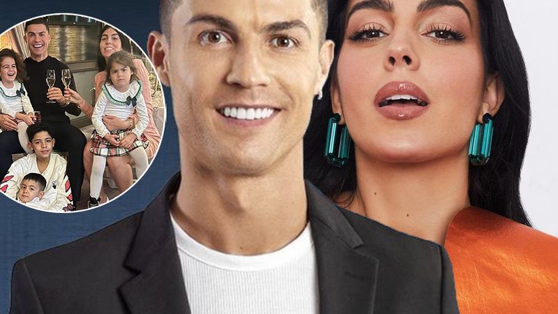 Ronaldo i Georgina - sylwester 2021