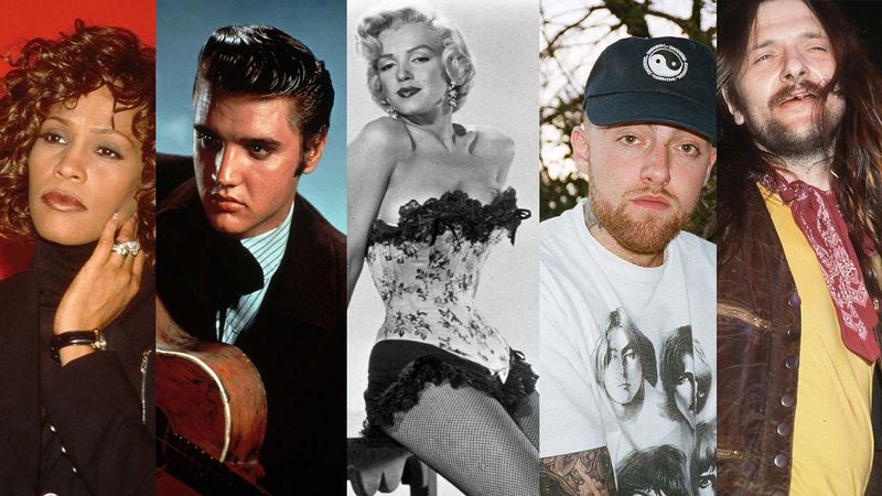 Gwiazdy, które przedawkowały. 10 legendarnych postaci – nie tylko Whitney Houston, Elvis Presley i Rysiek Riedel