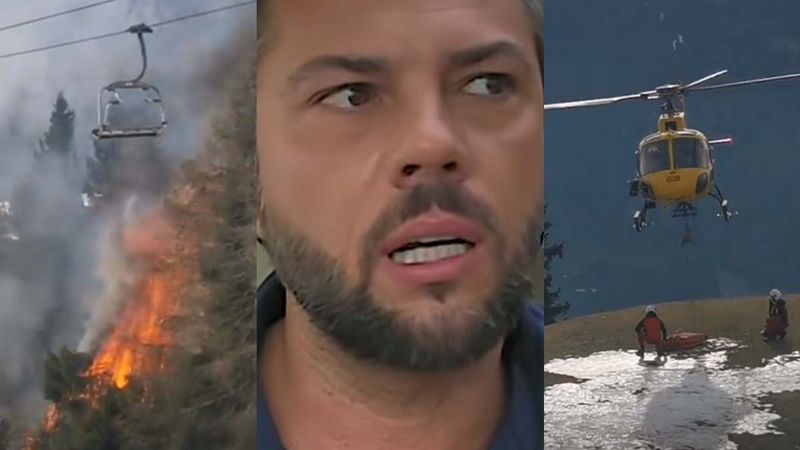 Olivier Janiak i jego rodzina byli świadkami niebezpiecznego incydentu