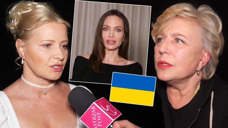 Kożuchowska, Janda o Angelinie Jolie w Ukrainie