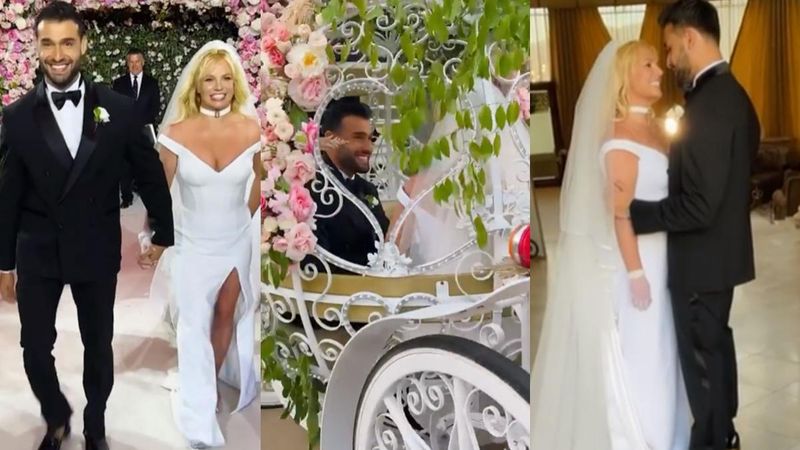Britney Spears udostępniła film ze ślubu z Samem Asgharim