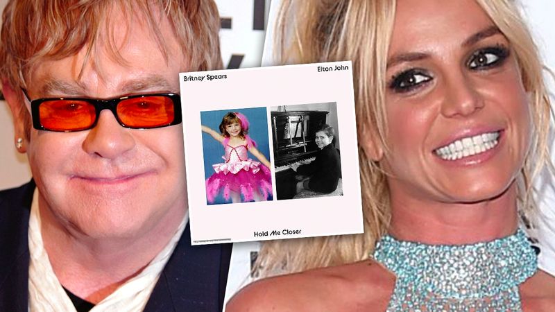Britney Spears i Elton John – Hold me closer (fot. ONS)