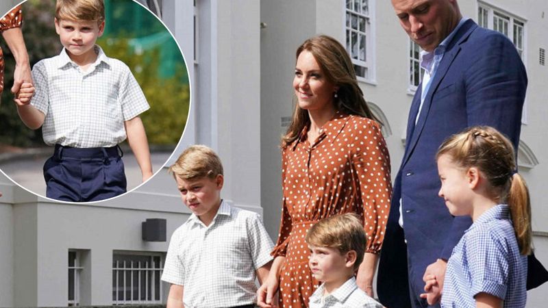 Kate i William odprowadzili dzieci do szkoły