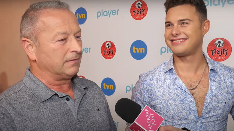 Tata Adama Zdrójkowskiego o nowej partnerce syna. Nieźle się rozgadał. Co na to aktor? Zdradził jeszcze więcej [WIDEO]
