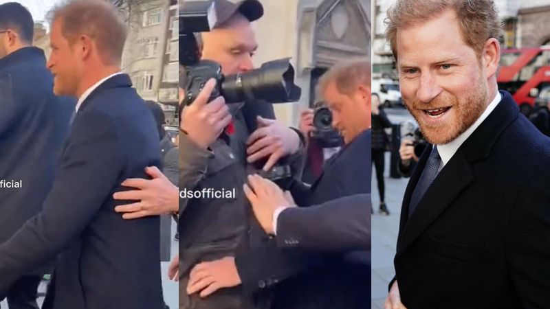 Książę Harry wpadł na fotoreportera, a ochroniarze ruszyli do akcji. „Powie, że go zaatakował”. Mamy wideo