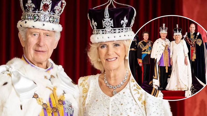 Pierwsze oficjalne portrety króla Karola III i królowej Camilli. Na rodzinnym zdjęciu zabrakło jednej osoby