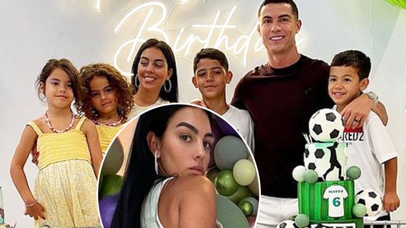 Cristiano Ronaldo i Georgina Rodriguez świętują urodziny bliźniąt. Narzeczona Ronaldo w odważnej stylizacji