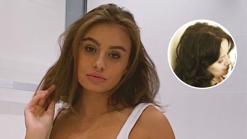 Oliwia Bieniuk na pierwszej sesji zdjęciowej z Anną Przybylską. Co za wzruszające ujęcie