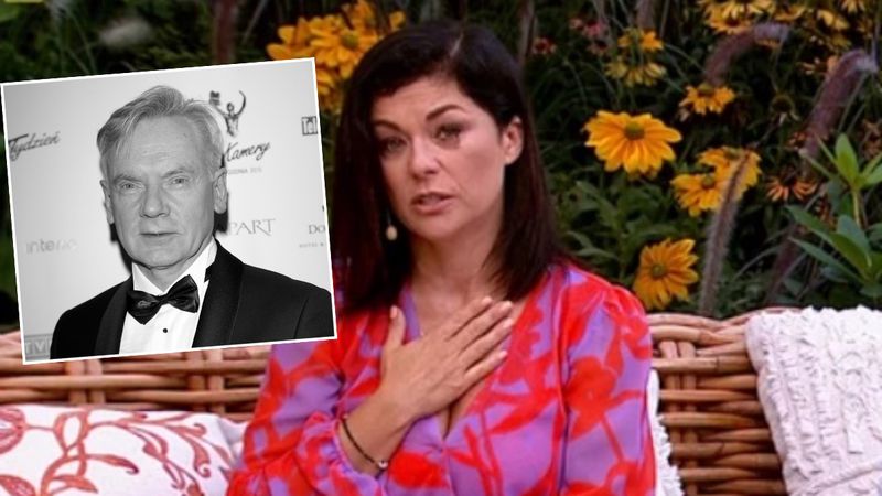 Katarzyna Cichopek popłakała się na wizji. Tak pożegnała Andrzeja Precigsa