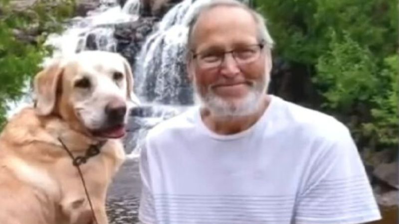 Chory na raka mężczyzna i jego ukochany pies umierają w odstępie kilku godzin od siebie