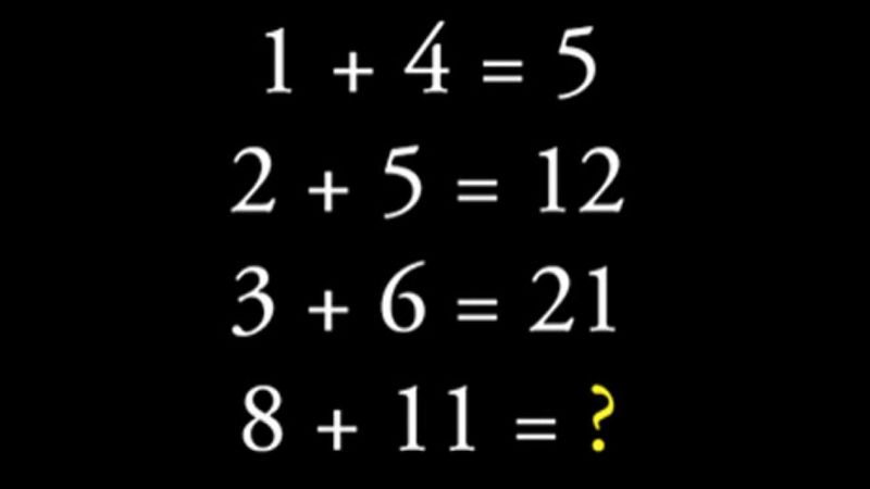 Ludzie mają ogromne problemy z rozwiązaniem tej zagadki matematycznej! Sprawdź jak Tobie pójdzie