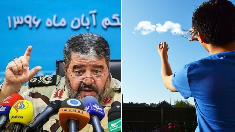 Irański generał oskarżył Izrael o kradzież chmur i śniegu. W spisku brały udział inne kraje