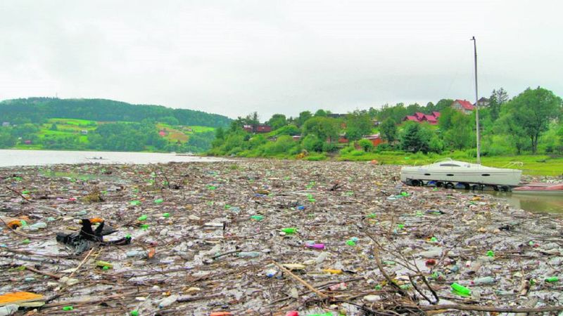 Jezioro Rożnowskie jak wysypisko śmieci. Sytuacja porównywana jest do katastrofy ekologicznej
