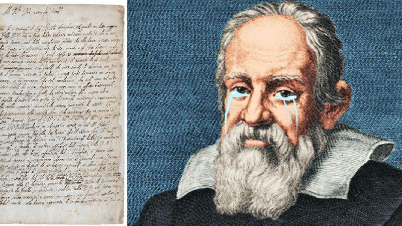 Właśnie znaleziono list, który potwierdza, że Galileusz został wrobiony w konflikt z kościołem