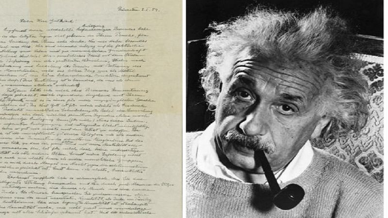 List o Bogu napisany przez Einsteina po raz kolejny został sprzedany osiągając zawrotną cenę
