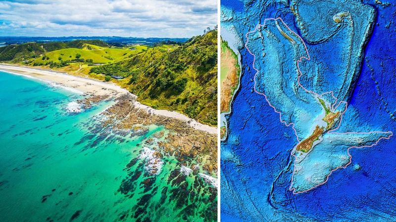 W wodach Pacyfiku, tuż pod Nową Zelandią, ukrywa się zaginiony ląd uznawany za kontynent