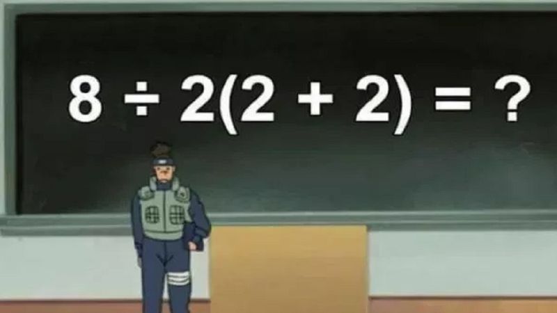 Kolejne równanie matematyczne, które podzieliło internautów. Jaki jest poprawny wynik?