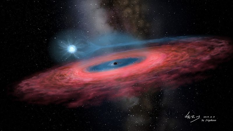 Czarna dziura, która nie powinna w ogóle istnieć została odkryta w naszej galaktyce
