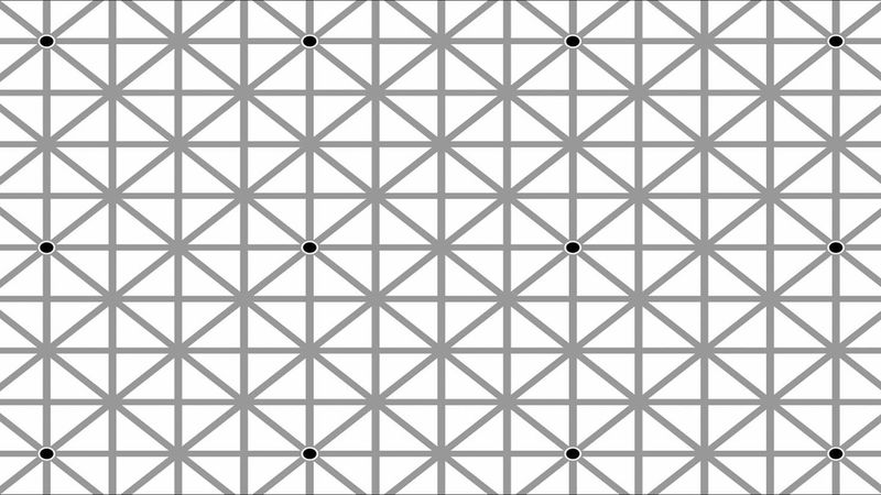 Iluzja Ninio, czyli dwanaście kropek, których i tak nie będziesz w stanie zobaczyć jednocześnie