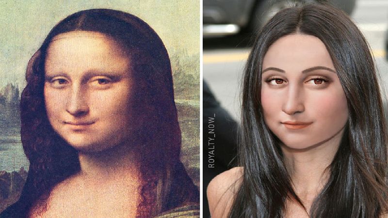 Tak wyglądałaby Mona Lisa i inne postacie znane z historii, gdyby żyły w dzisiejszych czasach