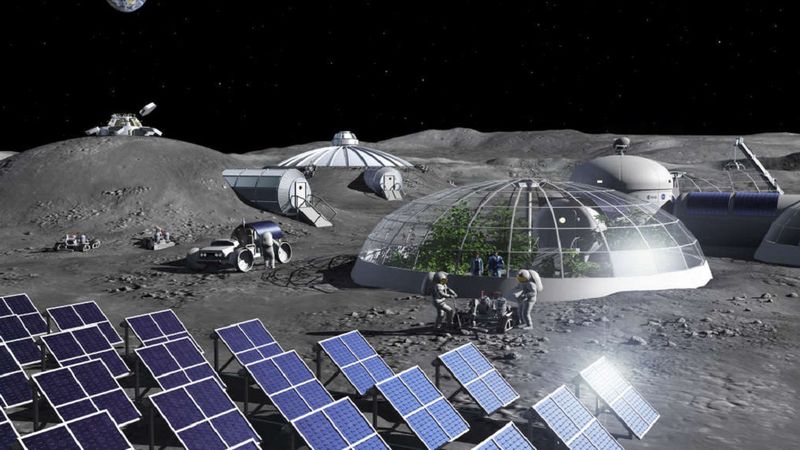 Europejska Agencja Kosmiczna próbuje wytwarzać tlen z pyłu księżycowego, by umożliwić kolonizację