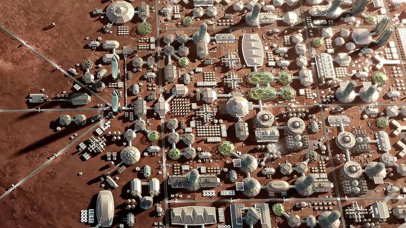 Zaprojektuj marsjańskie miasto dla miliona mieszkańców i wygraj 10000 dolarów