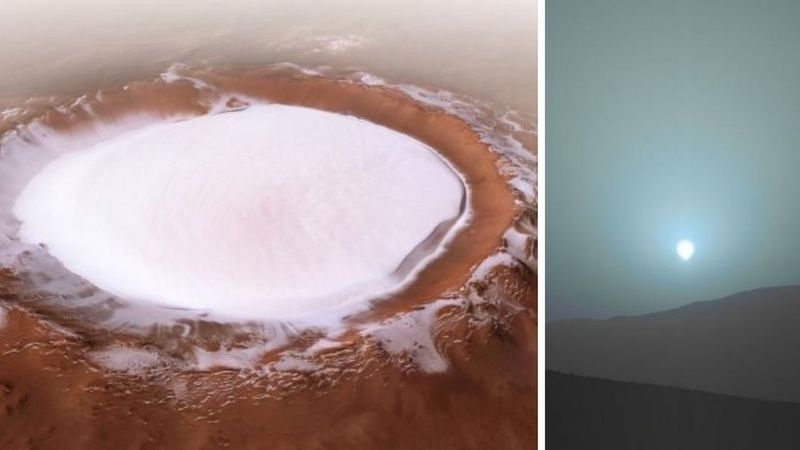 Najwspanialsze zdjęcia zrobione na Marsie. Czerwona Planeta potrafi zauroczyć