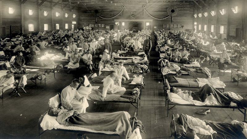 Wspomnienie hiszpanki, jednej z najpotworniejszych pandemii w historii ludzkości