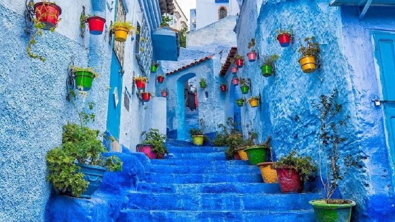 Szafszawan to niebieska perła Maroka. Barwy miasta i unikalna architektura zachwycą każdego