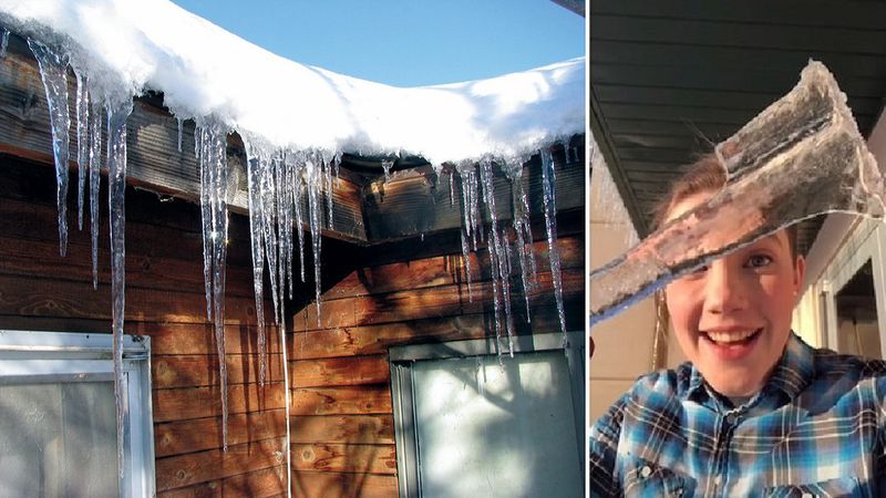 Meteorolog wyjaśnia, dlaczego pod żadnym pozorem nie powinno się jeść lodowych sopli