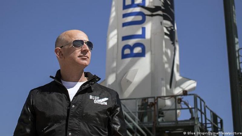 Tajemniczy entuzjasta kosmosu dołączy do Jeffa Bezosa podczas lotu kosmicznego w lipcu