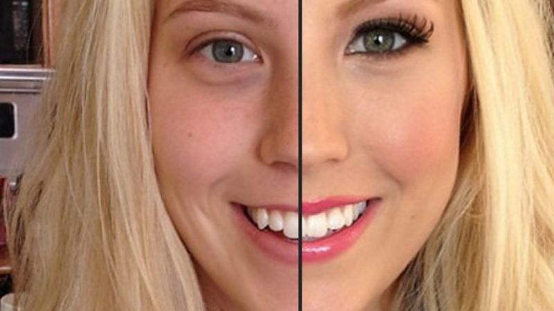 28 zdjęć przed i po zrobieniu makijażu, które pokazują jak makijaż zmienia wygląd. #7 nie do wiary!