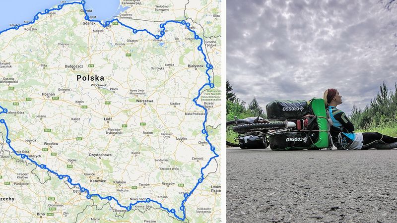 „Przejechałam 3553 km wokół Polski, aby pokazać, że nie trzeba wyjeżdżać za granicę, by odkryć prawdziwe piękno”