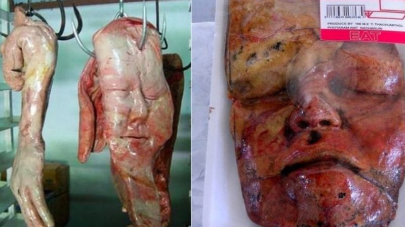 Przerażające: Piekarz z Bangkoku zaczął piec chleb, który wygląda jak części ludzkiego ciała