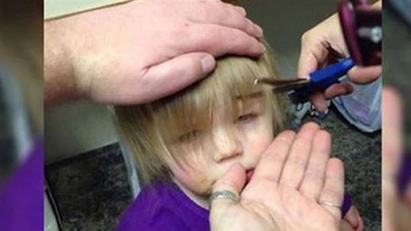 Samotny tata nie miał pojęcia, co zrobić z włosami córki. Nie chciał jednak dać za wygraną