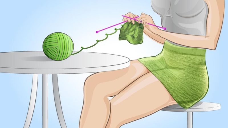 7 korzyści, które będziesz czerpać z robienia na drutach. #5 brzmi najbardziej przekonująco!