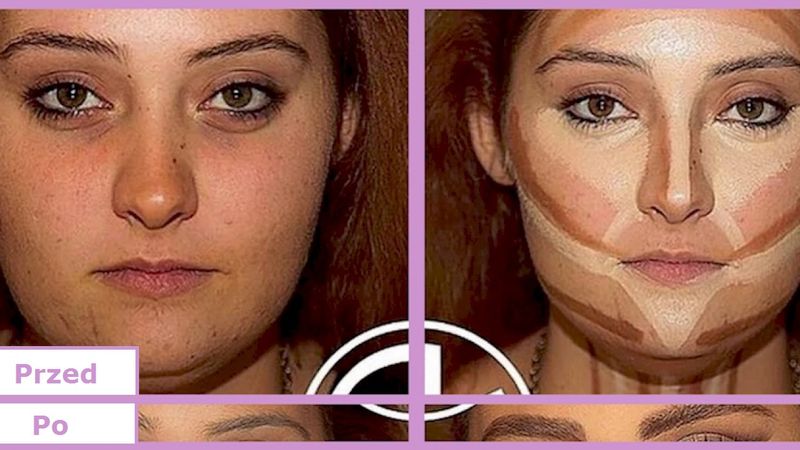 15 zdjęć, które pokazują, jak wiele potrafi zmienić konturowanie twarzy. Różnica jest ogromna!