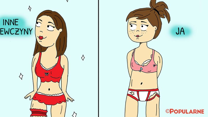 10 zabawnych ilustracji idealnie podsumowujących życie kobiet i ich zmagania z codziennością