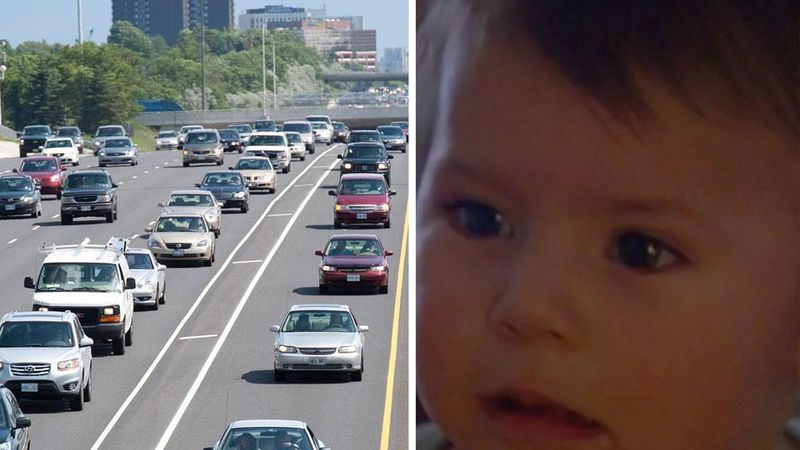 10-miesięczny chłopiec dławił się na autostradzie. Nikt nie zatrzymał się, aby mu pomóc, do czasu…