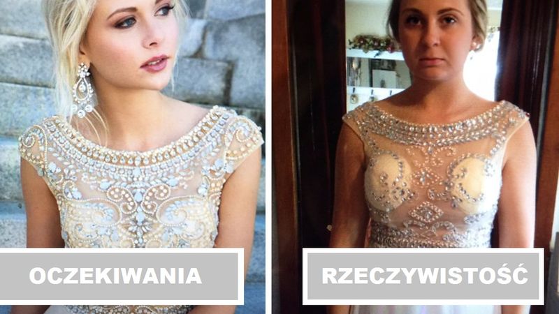 Zamówiły sukienki w Internecie. Niewiarygodne, jak bardzo odbiegały od przedstawionych zdjęć!