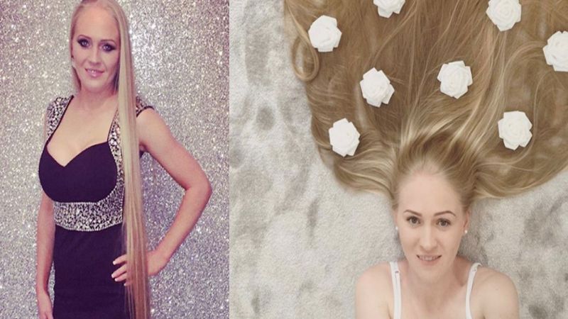 Kobieta od 17 lat nie zmieniła znacząco fryzury. Niewiarygodne, jaką długość osiągnęły jej włosy