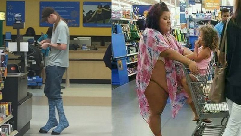 21 najdziwniej ubranych i zachowujących się osób z sieci sklepów Walmart. Czy to jest normalne?!