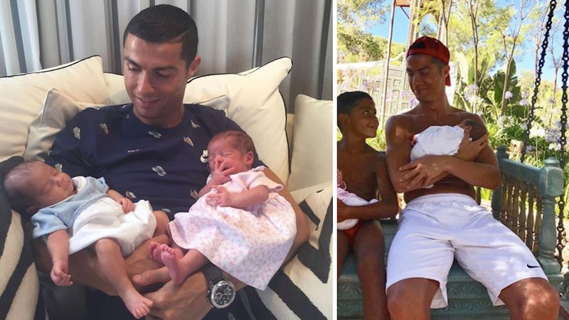 Ronaldo opublikował kolejne zdjęcie ze swoimi dziećmi. Tym razem widać na nim całą trójkę