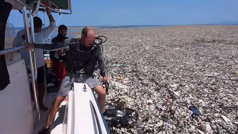 Na Morzu Karaibskim pływa ponad 20-kilometrowa wyspa śmieci. Szkodzimy sami sobie