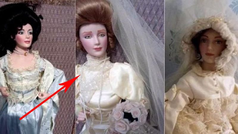 Kupiła za bezcen trzy drogie lalki. Jedna z nich nocą zaatakowała jej męża
